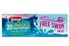 Young’s Seafood is offering a free swim with promotional packs of Young’s Omega 3 Fish Fingers