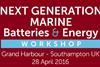 The event will highlight the potential use of high performance marine battery systems and stored energy