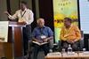 BOBP Director Dr P Krishnan speaking at the workshop.