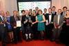 The Lossie Seafoods team at the Highlands & Islands Food & Drink Awards
