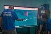 NZ MFAT-funded Fisheries Adviser assists NORMA officials in analysing the manoeuvring of an arriving vessel