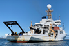 The NOAA research ship, ‘Ronald H. Brown’, has been collecting samples to better understand hypoxia Photo: NOAA