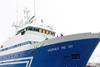 Trackwell Product Manager is in operation onboard the freezer trawler Þerney RE101