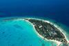 Maldives from the air