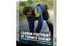 Front cover of an industry guide to reducing the carbon footprint of shrimp farming