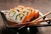 The QR code sushi will allow consumers to 'get the story behind their dish'