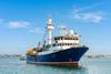 Fishing vessel at sea