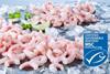 Greenland cold water prawns have been MSC certified. Credit: Royal Greenland