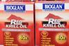 Krill oil supplements are widely available in stores