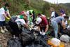 Volunteers collected 200 bags of rubbish on the shores of Schitovaya Bay Photo: RFC