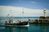 Cornwall fishing boat