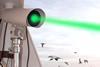 The SeaBird Saver emits a laser beam to keep birds away