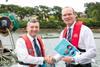 Chair of the Working Group, John Leech (chief executive, Irish Water Safety) and Minister Simon Coveney pictured at the launch in Castletownbere