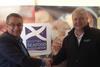 SNP MSP Christian Allard and Will Clark of the Scottish Seafood Association are calling for action to be taken