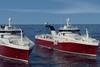 Kleven has signed a contract with DFFU to build two stern trawlers