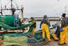 image of fishermen at Peterhead