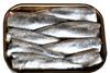 Sardines processed and packed by the system