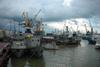 Fishing port of Novorossiysk, Russia