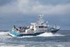 The KBV312 Coast Guard vessel will be used for fisheries control