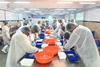 Skilled professionals in seafood processing participating in the preliminary round of the National Skill Olympiad
