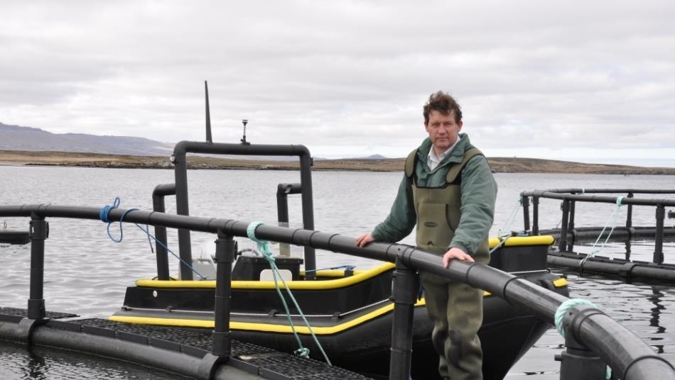 Falkland Islands trout farm completed News World Fishing