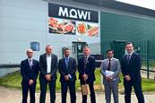 Indian High Commissioner Vikram K. Doraiswami during a visit to Mowi plant in Rosyth, Fife