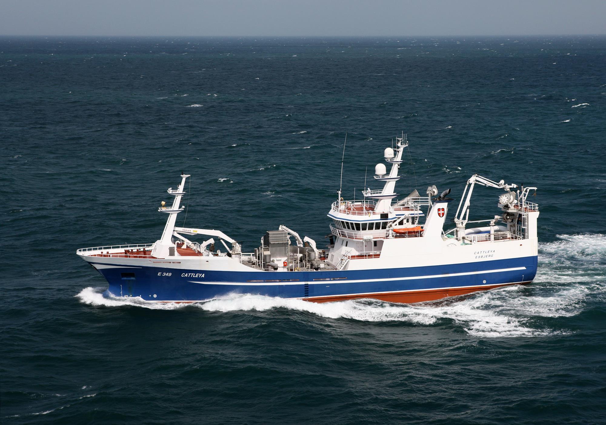 Fishing trawler commercial fishing vessel - CATTLEYA - Karstensens