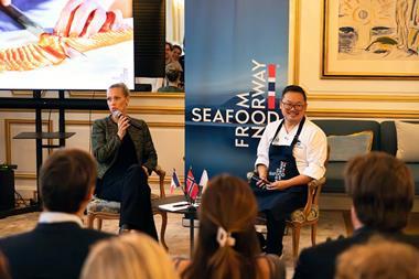 A picture of the reception at Ambassador’s residence in Paris