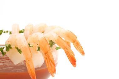 Farmed shrimp