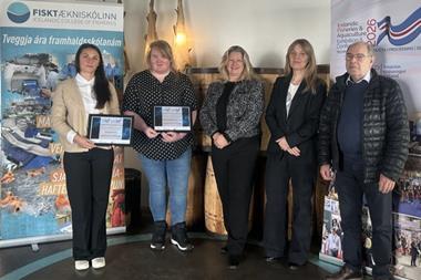 From left to right: Katarzyna Staszek, Malgorzata Barbara Sworowska, Sally Wattam, Hrefna Karlsdóttir and Bjarni Jonsson
