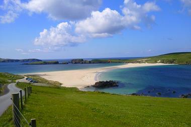 Beach in Shetland