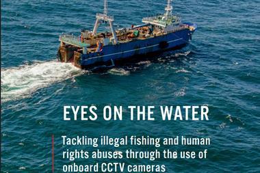 Front cover of an EJF report into the use of onboard CCTV