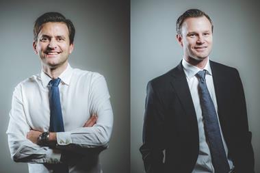 Kjetil Haga (left), Simen Landmark (right)