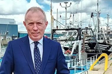 Minister Timmy Dooley at Howth Fishery Harbour Centre