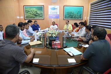 Minister meeting: Reviving fish farming in Kuttanad