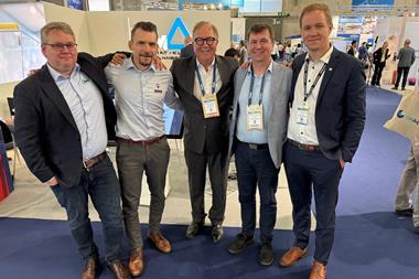 The picture shows five representatives from the NACA group