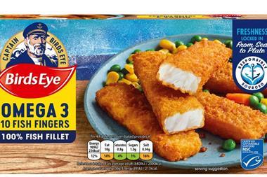 Birds Eye fish fingers