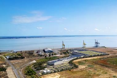 The site of the Verdon-sur-Mer aquaculture project