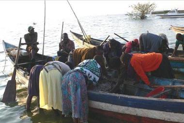 Lake Victoria: Women-fishmongers scrambling for omena fish