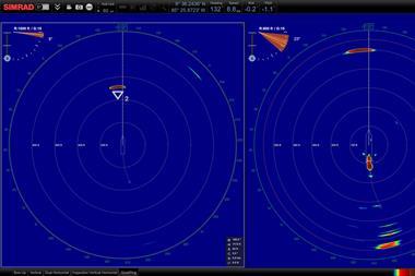 Sonar AI watches the sonar continuously, detects fish in real time and instantly alerts captains and crews, placing a marker directly on the display and triggering an audio cue the moment a target appears.