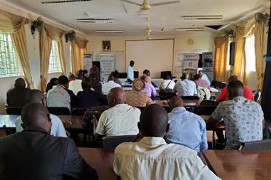 Tilapia Welfare Theory Training in Kenya