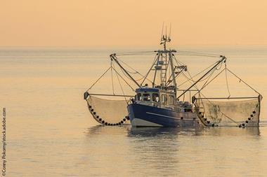 fishing vessel at sea