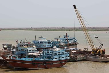 Iranian fishing fleet