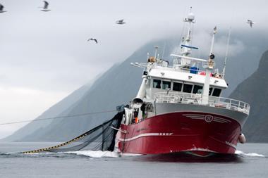 Fishing vessel in the Northeast Atlantic