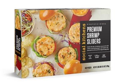 Social Kitchens Shrimp Sliders