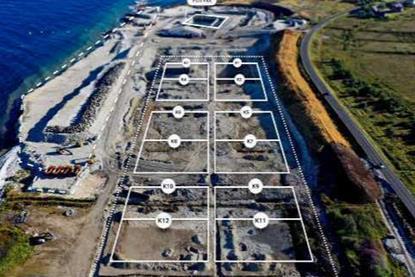 Image of an expansion project at Andfjord Salmon's Kvalnes site