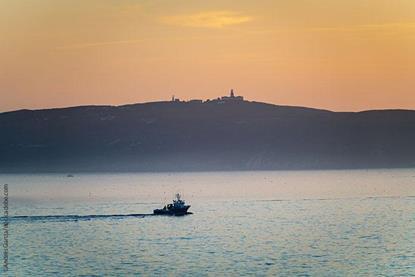 fishing vessel at sea off the Spanish coast