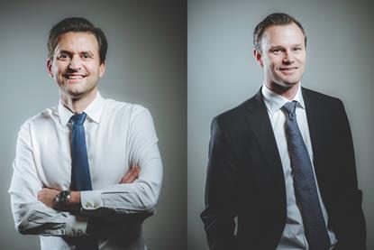 Kjetil Haga (left), Simen Landmark (right)