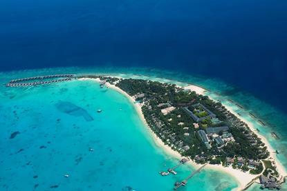 Maldives from the air