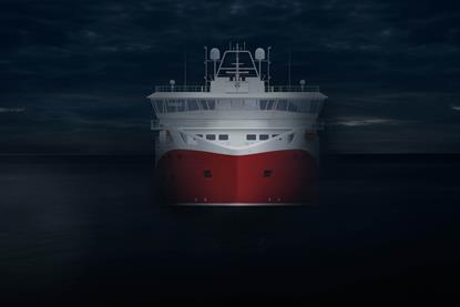 The HAV Design ammonia-fuelled wellboat render